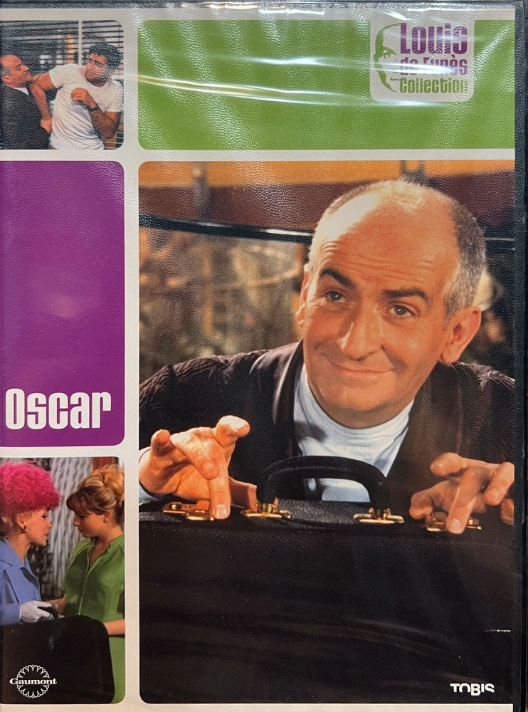 Oscar, Оскар, 1967, Луи Де Фюнес, DVD, немецкое издание, французский язык, РУССКОГО НЕТ  #1