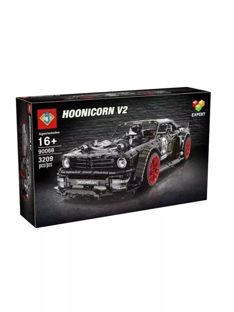 Конструктор Ford Mustang Hoonigan RTR - 3219 деталей #1