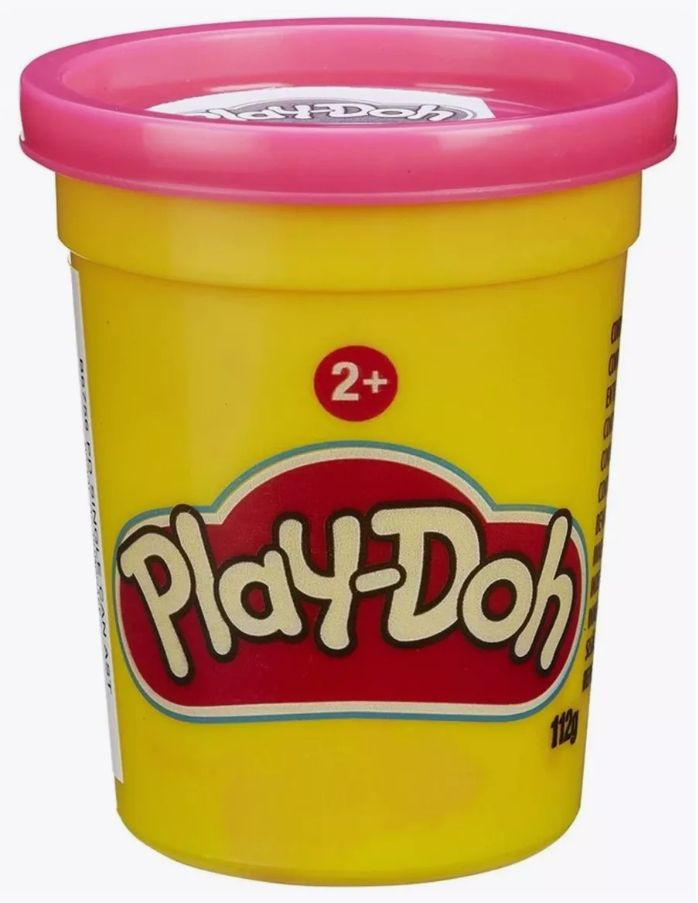 Play-Doh Масса для лепки Баночка розовая B6756 #1