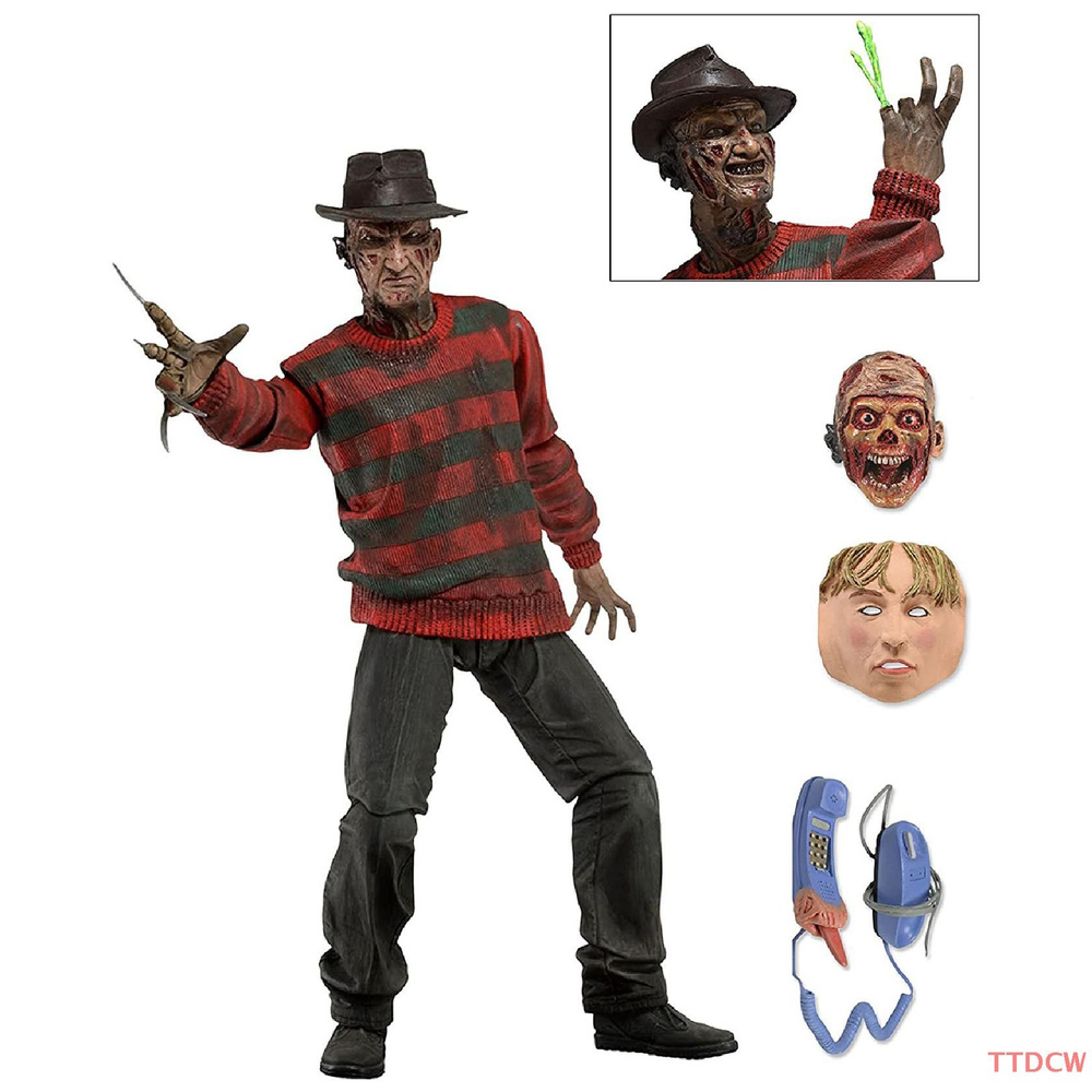 Фигурка NECA Nightmare on Elm Street - 7" Action Figure - Ultimate Freddy 39759 #1