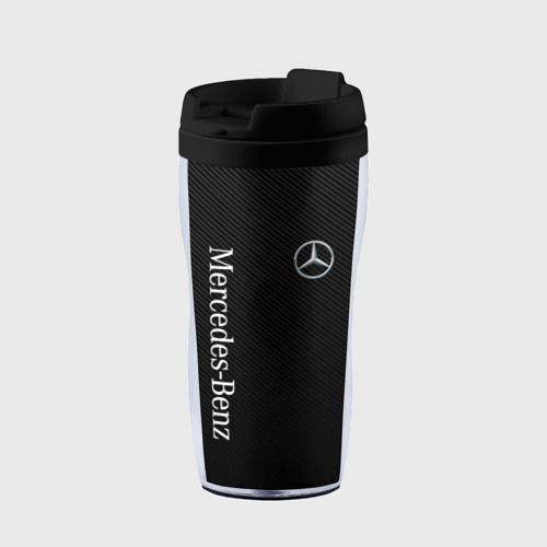 Mercedes Benz carbon Термокружка #1