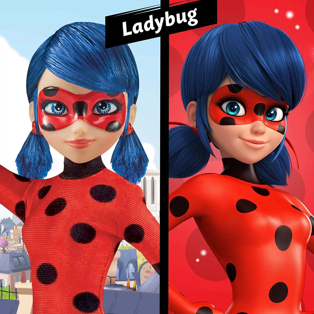 Miraculous LADYBUG Красный с аксессуарами МОДНАЯ КУКЛА BANDAI #1