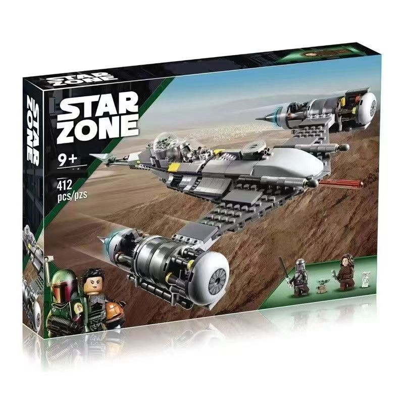 Конструктор LEGO Star Wars Мандалорский звездный истребитель N-1, 412 деталей, 9+, 75325  #1