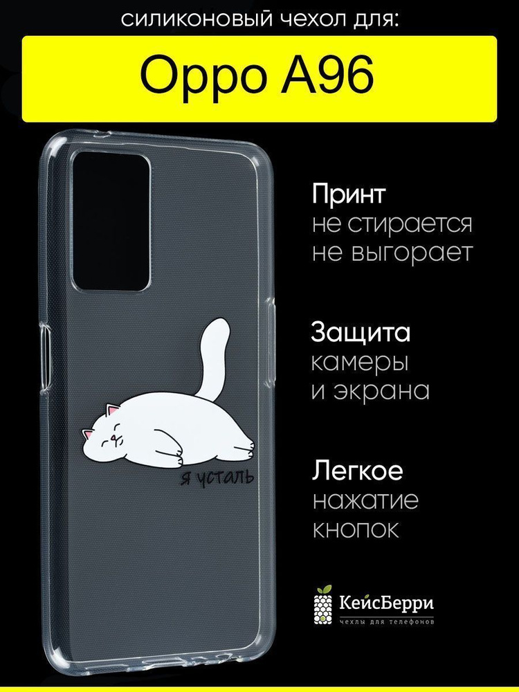 Чехол для Oppo A96, серия Clear #1