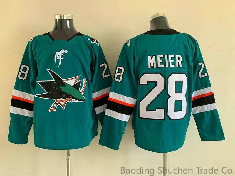 NHL джерси хоккейная Сан-Хосе Шаркс San Jose Sharks Jersey #1