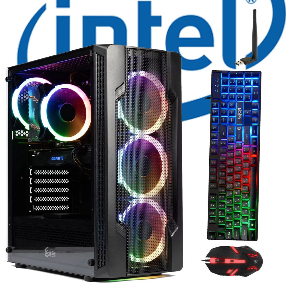 Intel Системный блок INTEL i7 ИГРОВОЙ КОМПЬЮТЕР (Intel Core i7-3820, RAM 16 ГБ, SSD 512 ГБ, HDD 1000 #1