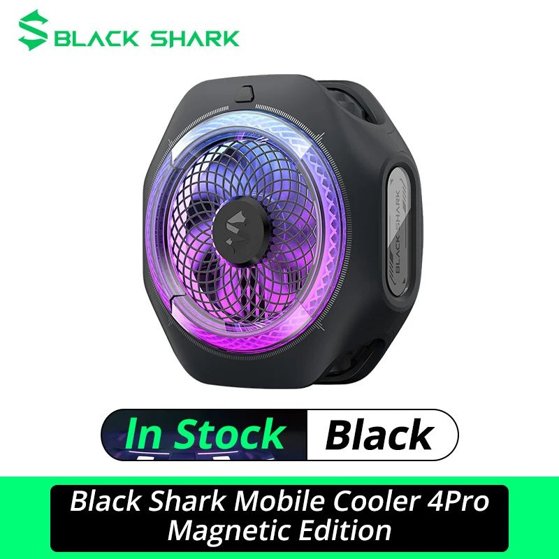 Black Shark Magnetic Cooler 4 Pro Игровой воздухоохладитель радиатор телефон вентилятор охладитель #1