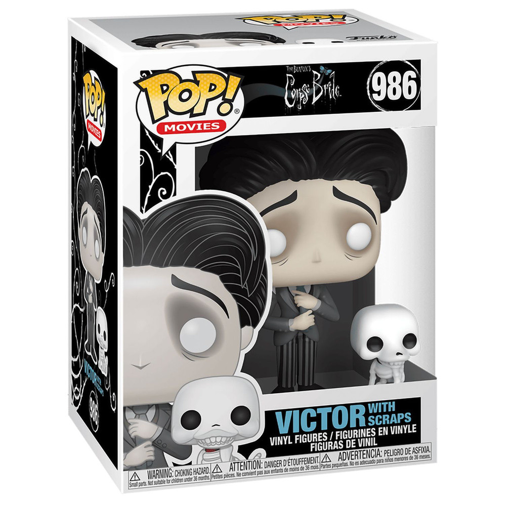 Фигурка Funko POP! Movies. Corpse Bride: Victor with Scraps (986) #1