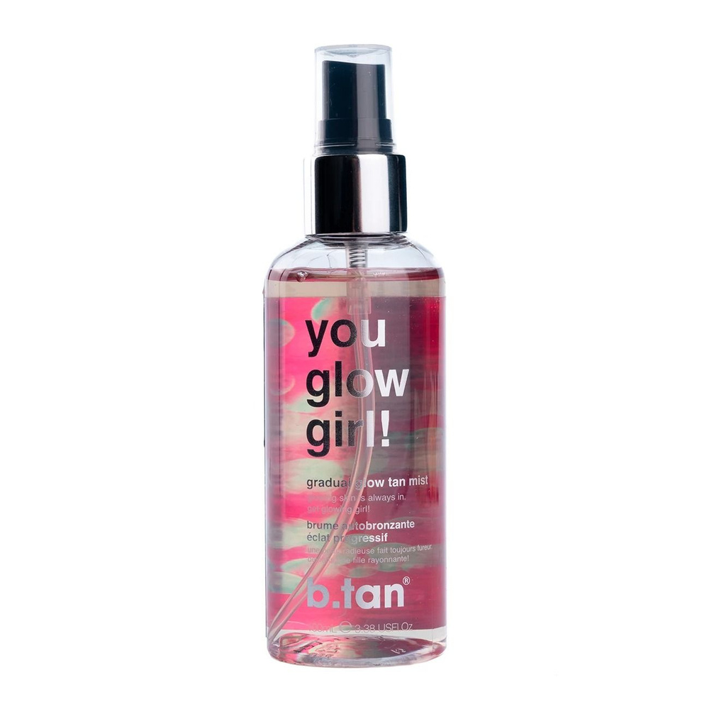 B.TAN, Спрей мист-автозагар для темного загара You glow girl face & body mist, 100 мл  #1