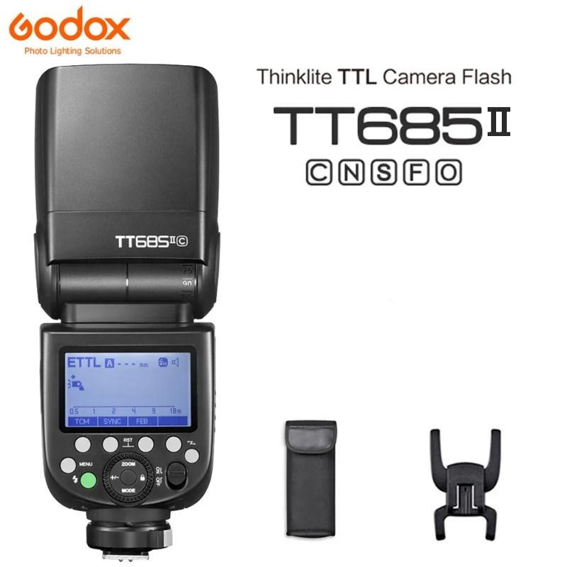 Godox TT685IIF TTL Вспышка Speedlite для фотокамеры TTL HSS for Fuji