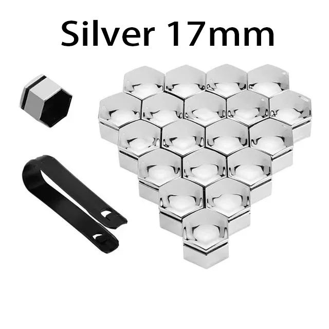 Автомобильные колпачки на колесные болты, 17 мм, 20 шт, цвета и размеры ...