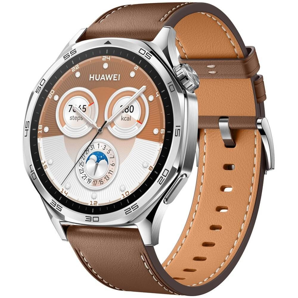 Умные часы HUAWEI WATCH GT 5, VLI-B19, коричневый #1