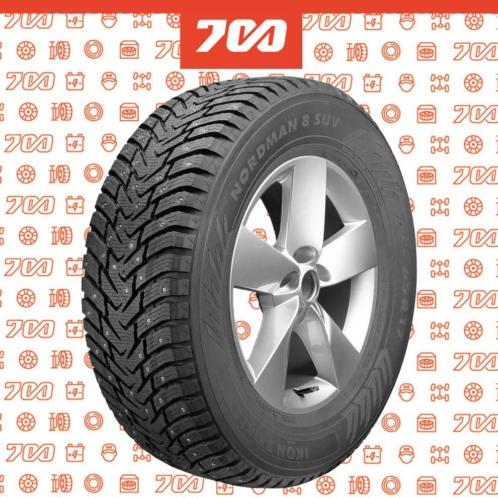 Ikon Tyres Nordman 8 Шины  зимние 215/60  R16 99T Шипованные #1