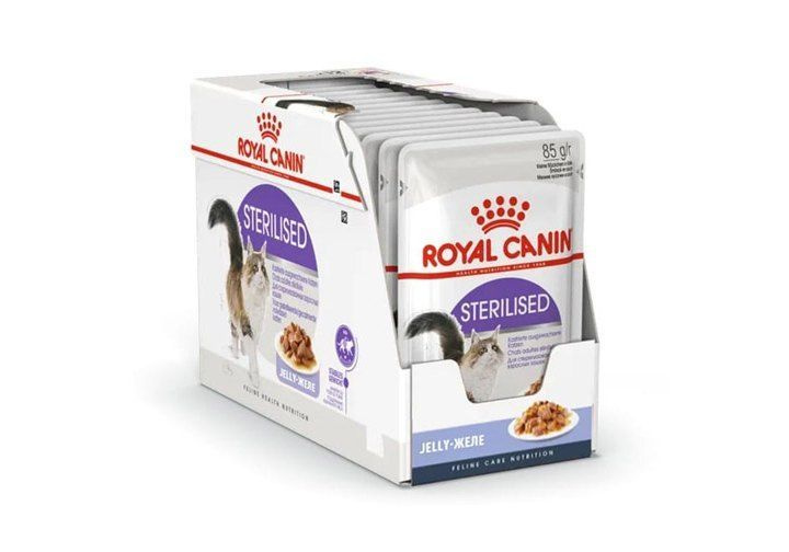 Royal Canin Sterilised Jelly / Влажный корм Роял Канин Стерилайзд для взрослых Кастрированных котов и #1