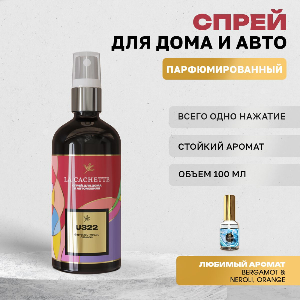 Парфюм для дома La Cachette U322 Bergamot & Neroli, Orange (Унисекс аромат)  #1