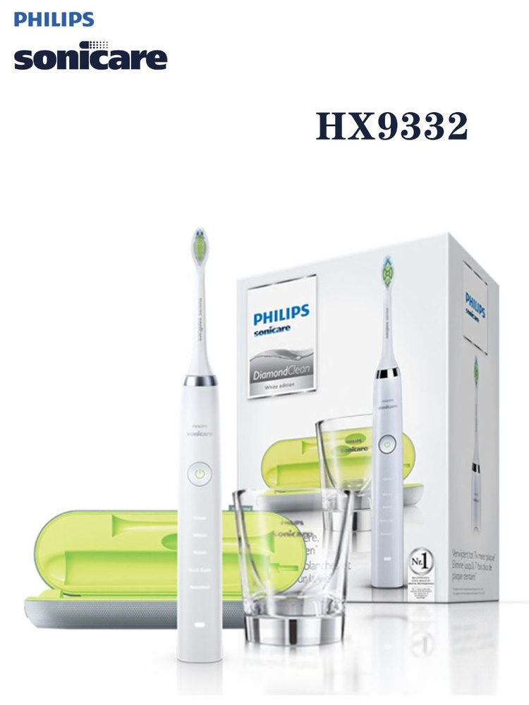 Philips Электрическая зубная щетка Sonicare DiamondClean Smart, белый ...