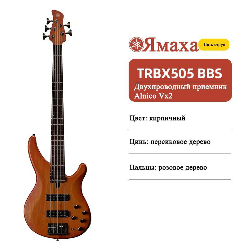 Бас-гитара Yamaha TRBX 505 #1