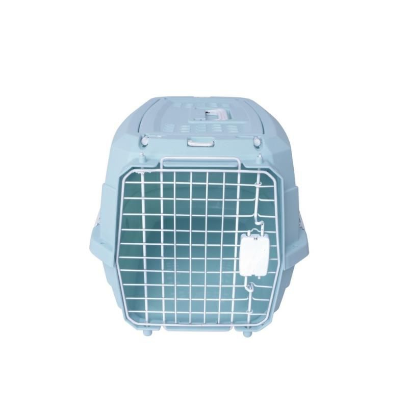 M-PETS Контейнер-переноска CORSA для животных до 4,5 кг, 47,5x32x26 см, цвет голубой  #1