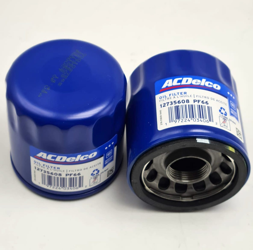 Фильтр масляный Cadillac XT ACDelco PF66 / 12735608 Оригинал США купить ...
