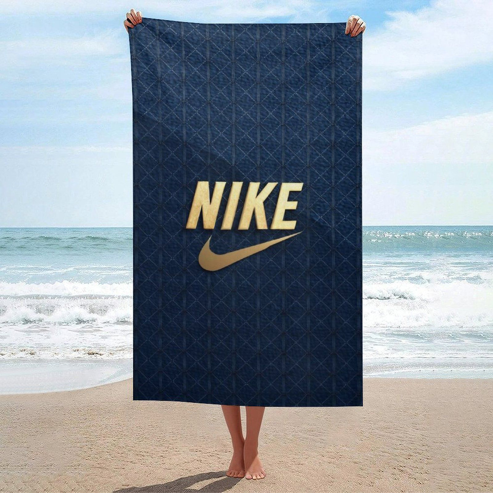 Nike Полотенце для ванной, Полиэфирный шелк, 80x130 см, разноцветный, 1 шт.  #1