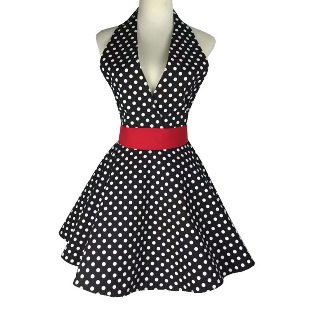  Фартук кухонный  1шт, Black & Red #1