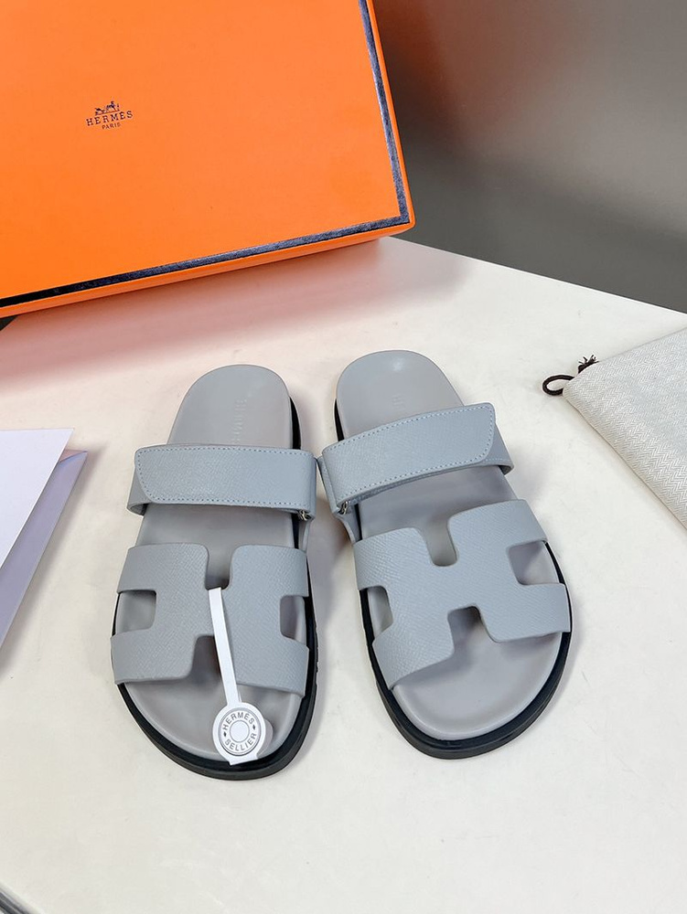 Тапочки Hermes #1