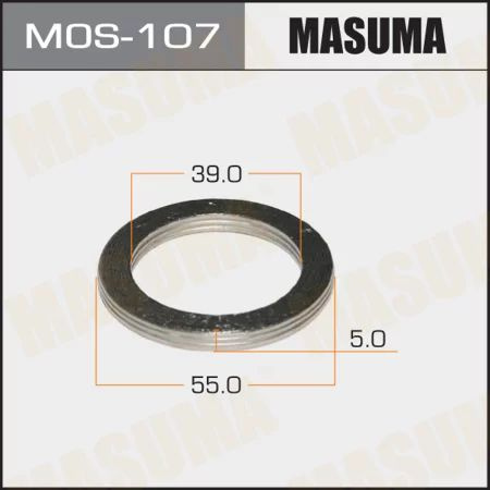 Кольцо уплотнительное глушителя mos-107 #1