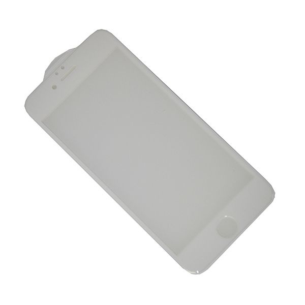 Защитное стекло для iPhone 6, iPhone 6s (супер закаленное, полное покрытие 3D 0.3 мм) <белый> #1
