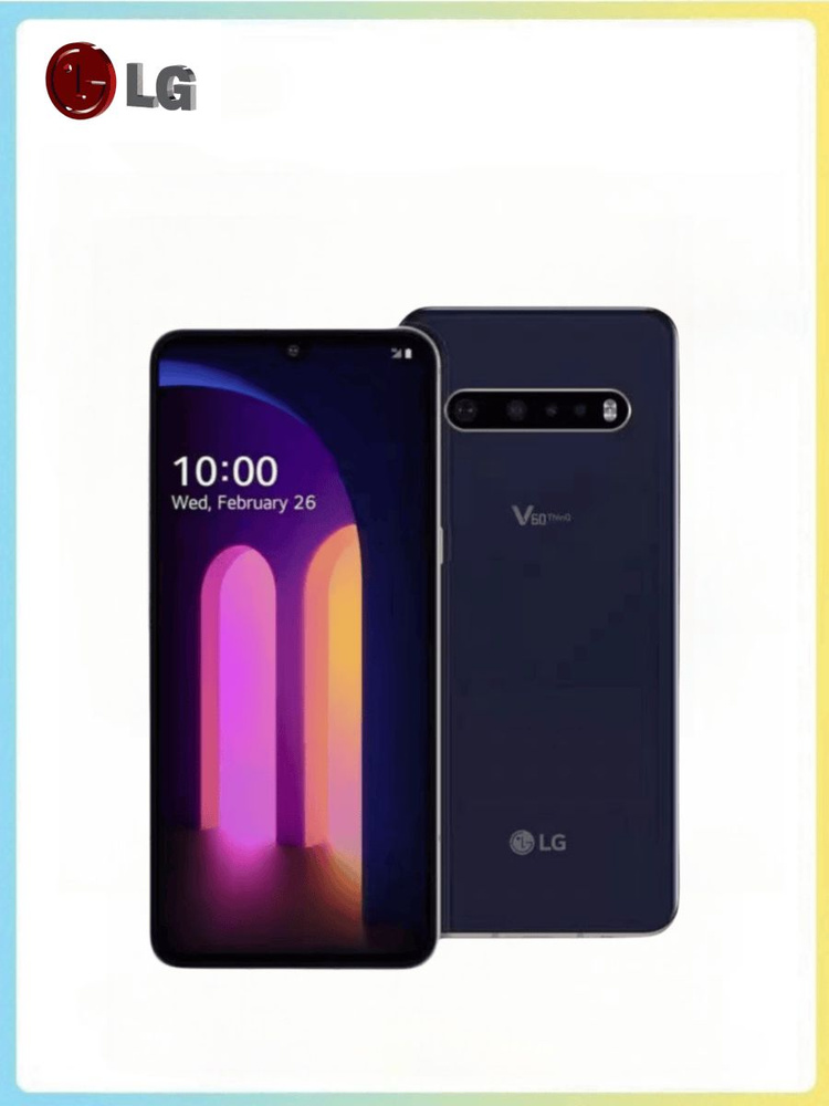 Смартфон LG V60 ThinQ 128 ГБ 8 ГБ Синий 6.8 OLED/AMOLED LG V60