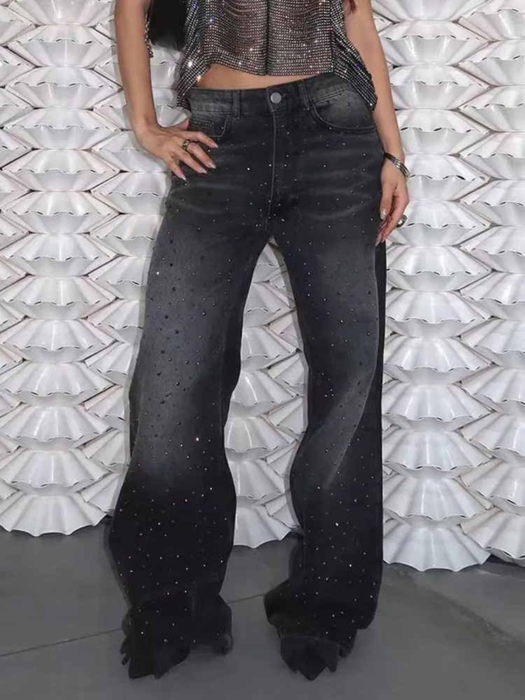 Джинсы jeans y2k Y2K #1