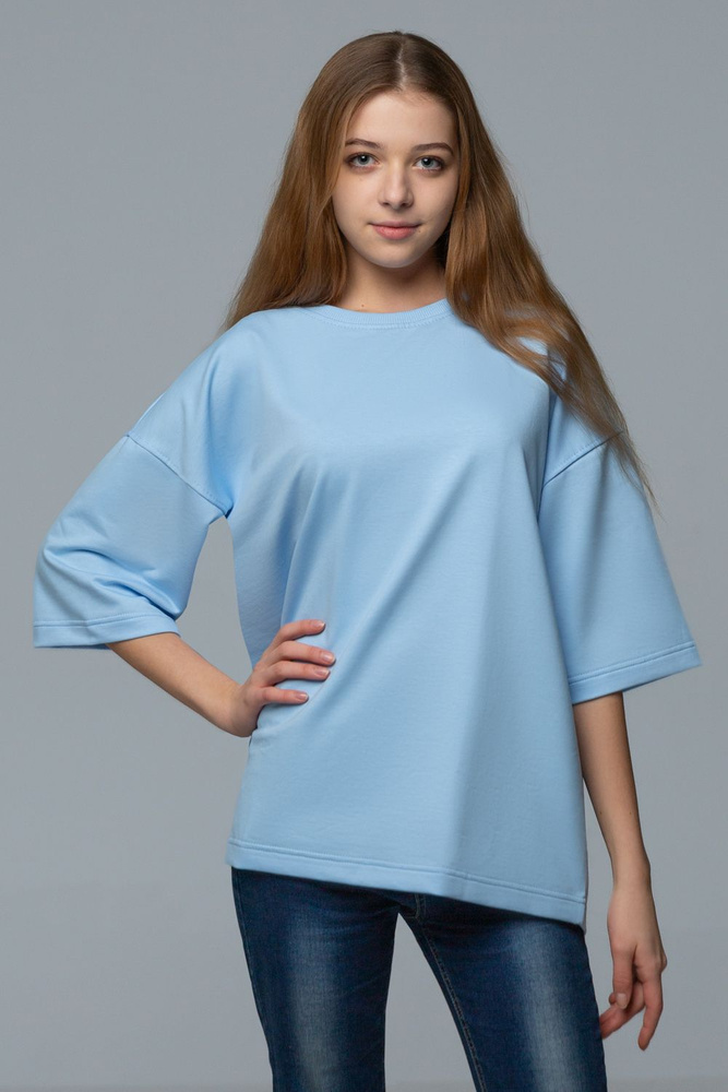 Футболка Магазин Толстовок - Oversize T-Shirt, 235гр. Футболка оверсайз, супер-плотная 1 шт #1