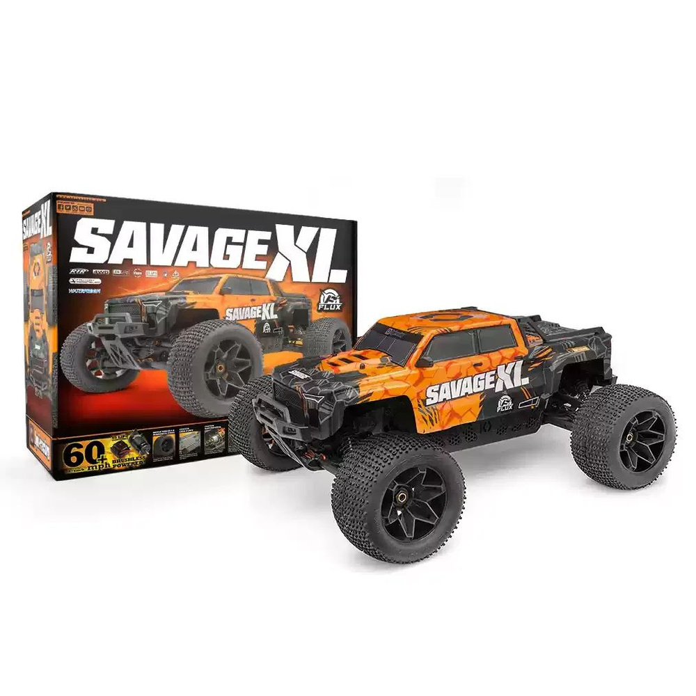 HPI 1/8 Savage XL Flux V2 GTXL-6 6S Бесщеточный RC автомобиль