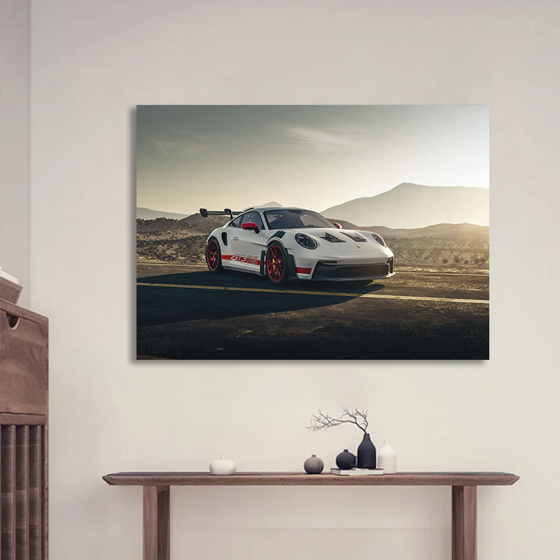 АВТОМОБИЛЬ / картина PORSCHE / в интерьер мужчине, 60х80 см. #1