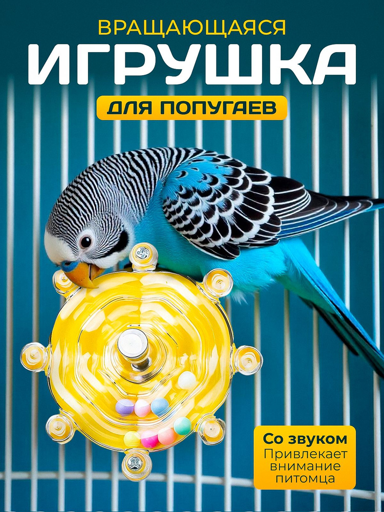 Игрушка для попугая #1