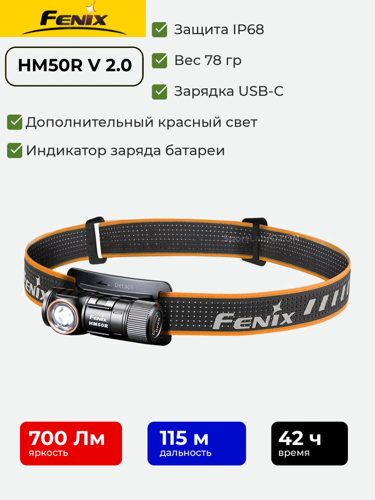 Налобный фонарь #1