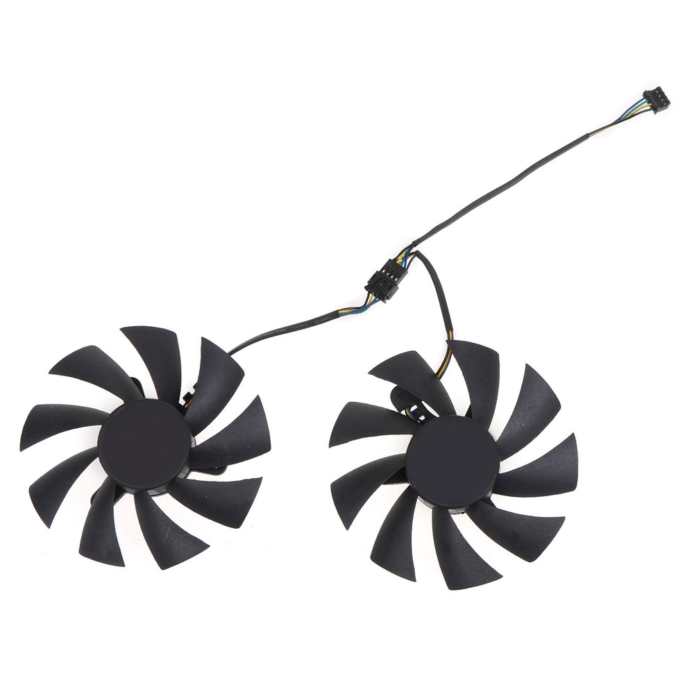 2pcs 87 -миллиметровый графический вентилятор охлаждения GA92A2H 4PIN 12V для ZOTAC GEFORCE #1