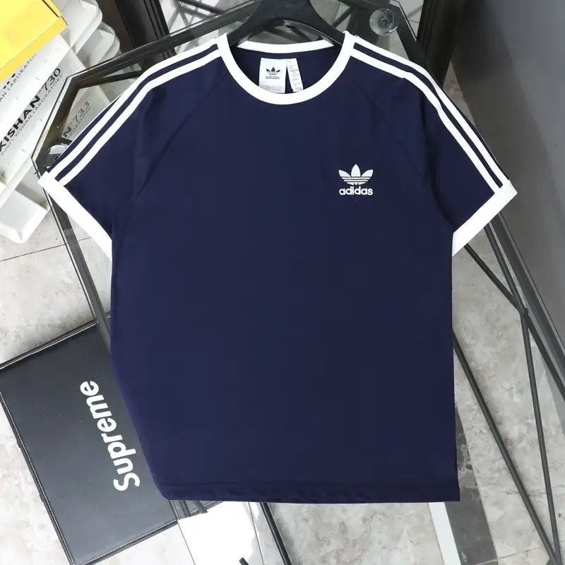 Футболка новая спортивная футболка adidas для активного отдыха с короткими рукавами и вышивкой в виде #1