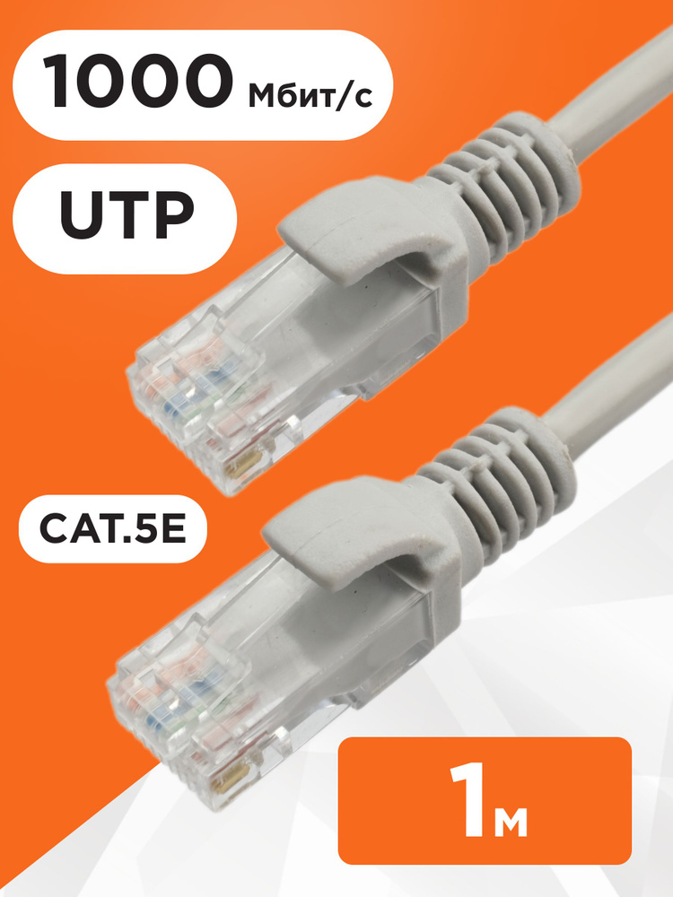 Патч-корд UTP Cablexpert PP12-1M #1