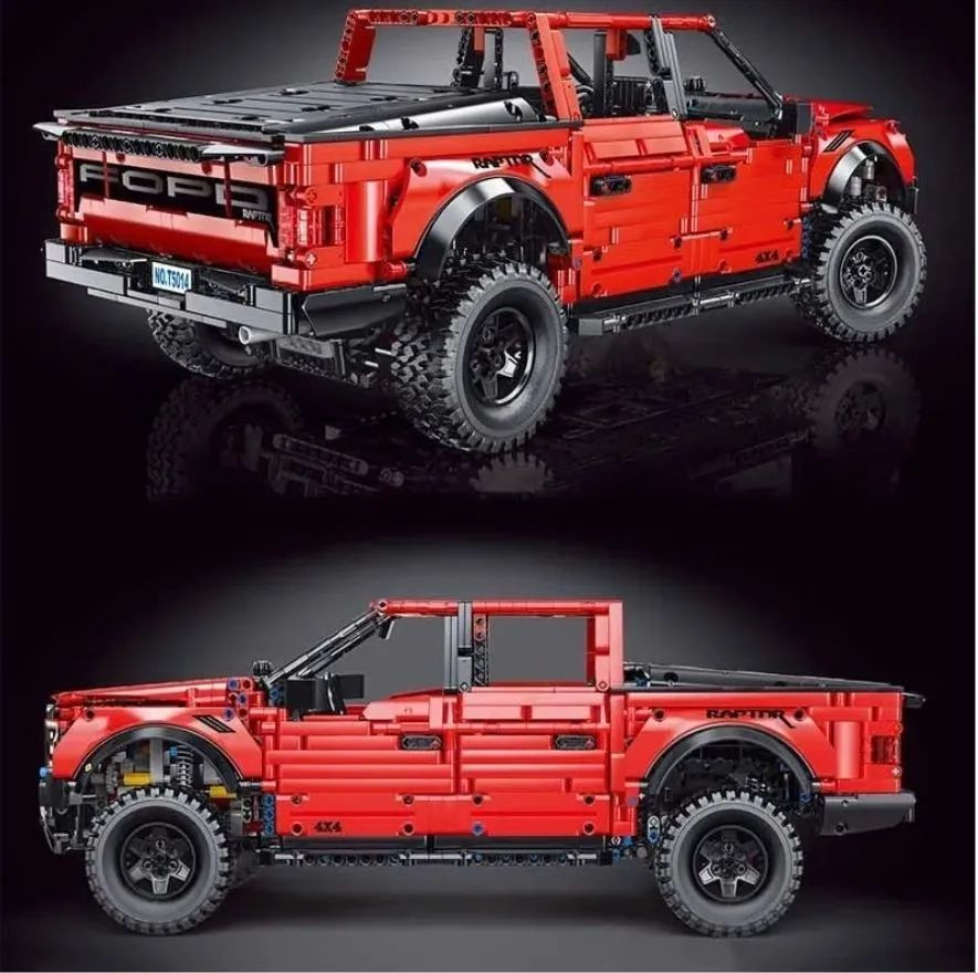 Конструктор Ford Raptor Red 3249 дет T5014 купить на OZON по низкой ...