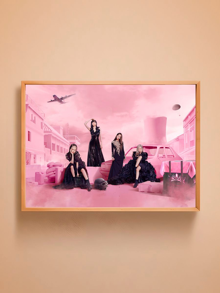 Постер, плакат на стену ''Блек пинк Blackpink'' 29х42 см (A3) #1