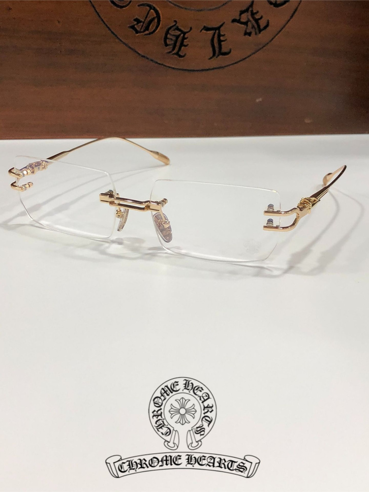 Оправа без ободка Chrome Hearts LORDIE Титановые дужки Люкс Эксклюзив ...