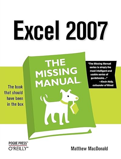 Excel 2007: The Missing Manual #1