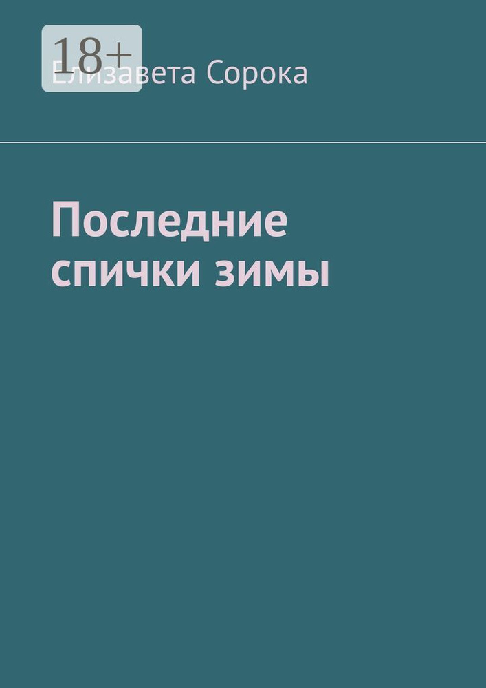 Последние спички зимы | Сорока Елизавета #1