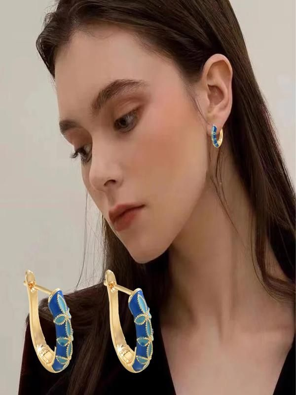 Серьги кольца #1