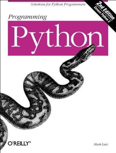 Programming Python, Second Edition with CD #1