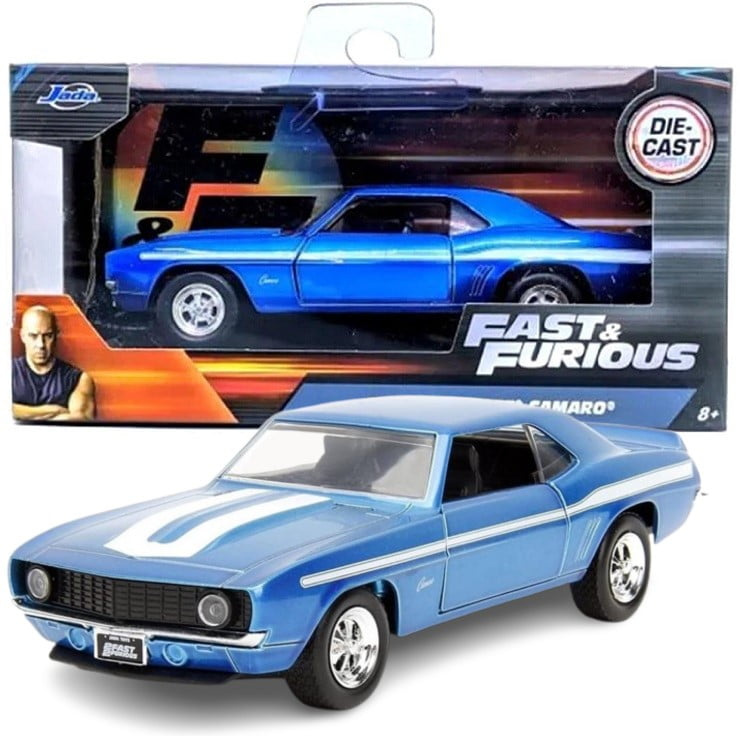 Đồ Chơi Xe Mô Hình JADA TOYS DC Comics Batman 1969 Chevrolet Camaro Robin Figure 1 32 Diecast Toys 33088
