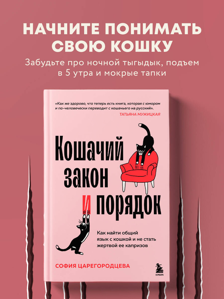 Кошачий закон и порядок. Как найти общий язык с кошкой и не стать жертвой ее капризов | Царегородцева #1