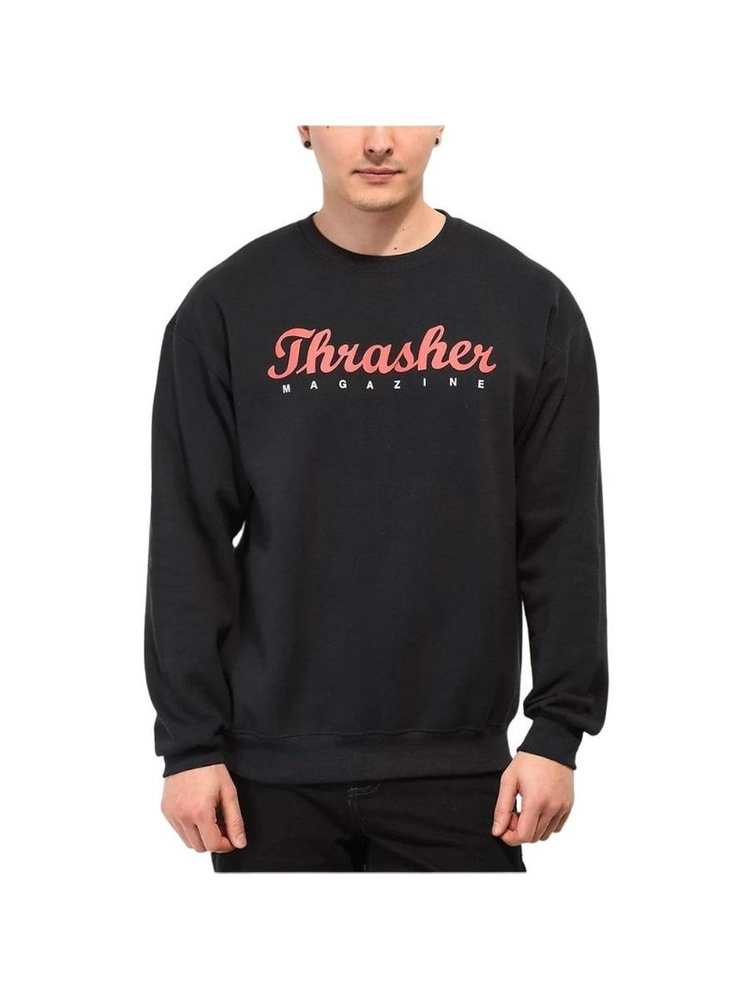 Толстовка THRASHER Script Crew #1
