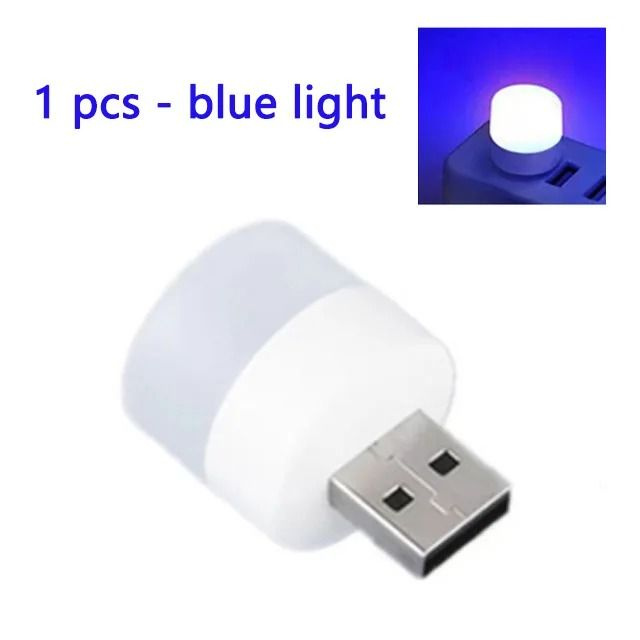 Портативный светодиодный светильник для чтения USB 5 В #1