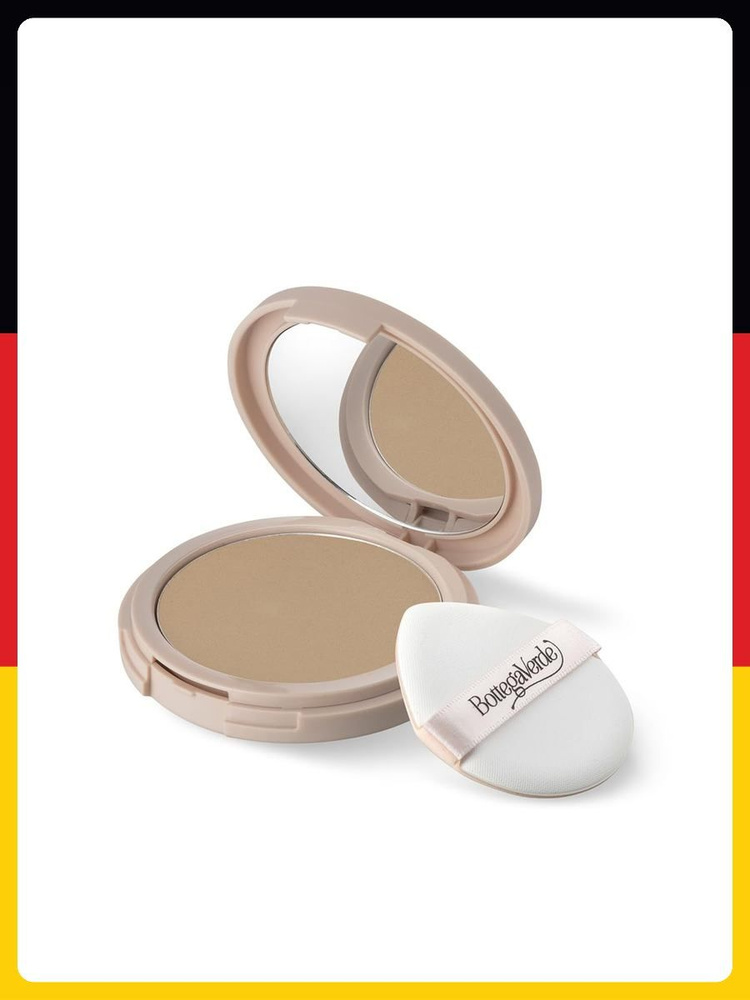 Bottega Verde D'Amore D'Accordo Compact Foundation – 8 G, Nass/trocken Anwendbar, Mit Niacinamid